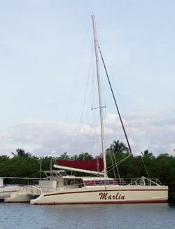 Motor Sail Catamaran